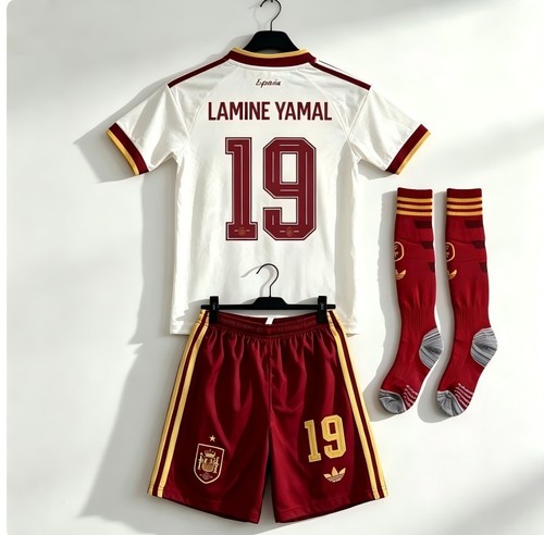 Spain away kids football - away, kit