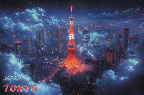 Tokyo tower japan radio - tower,