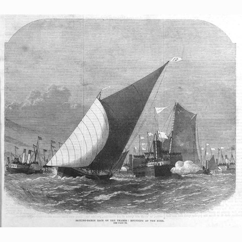 Sailing barge race the - barge,