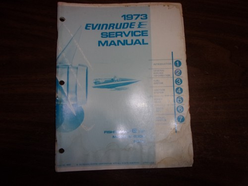 Origional 1973 evinrude - ,