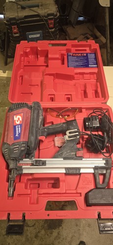 Powers trak gas nail gun - trak-it, c5