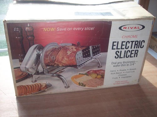 Vintage rival electric slicer - vintage,