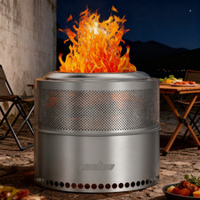 Large Smokeless Fire Pit, Wood