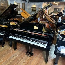 RECONDITIONED Yamaha G5 Grand Piano in Black Polyester | SHERWOOD PHOENIX