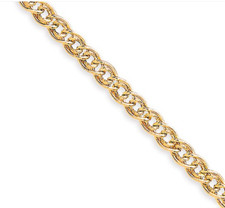 9CT GOLD BRACELET 7.5 inch