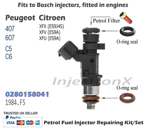 Fuel injector service kit - fuel,