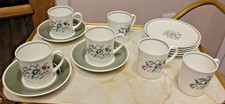 Susie Cooper Bridal Bouquet Bone China 15.pc part Coffee Set