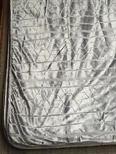 Next Panel Geo Velvet Silver
