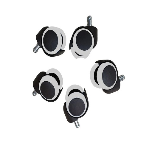 White castor set - set, 5
