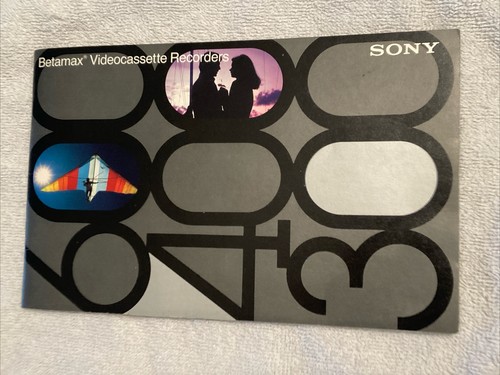 1985 sony hf600 betamax - sony, sl-hf600