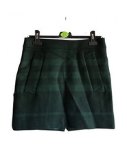 Burberry Plaid wool Mini Skirt