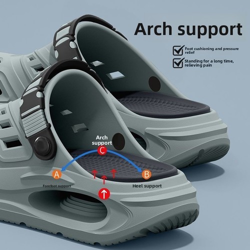 Men summer slippers arch - men's,