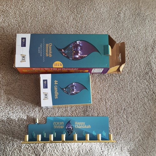 Hanukkah menorah with - menorah, 9