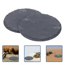 2 Pcs Snake Basking Stone