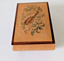 VINTAGE WOODEN SORRENTO INLAID