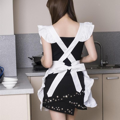 Maid ruffle retro - maid,