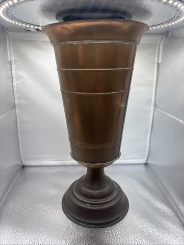 Vintage copper flower - vintage, case