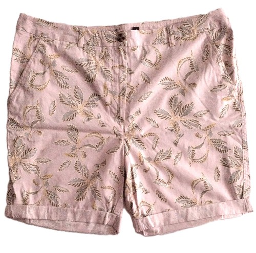 Ladies shorts pink - pink, palm
