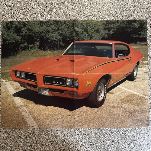Muscle car poster 1969 - car,
