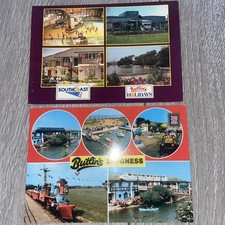 2 Vintage Butlins Postcards-