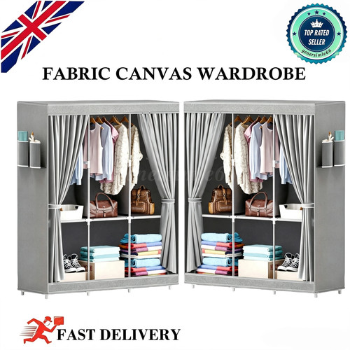 Fabric wardrobes with - wardrobes,