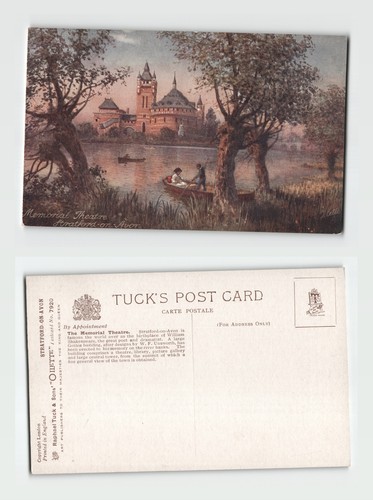 Postcard memorial theatre - postcard,