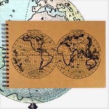 A3/A4/A5, Twin Vintage Globes