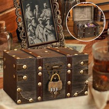 Wooden Pirate Chest Small