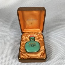Vtg Jean Patou 1000 Paris Small Green Perfume Bottle in Original Box Empty