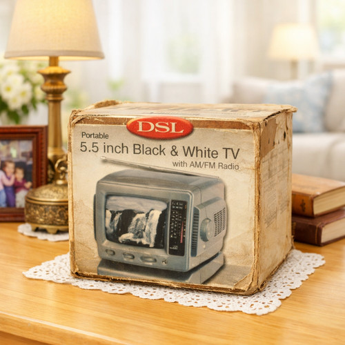 Vintage portable black - portable, &