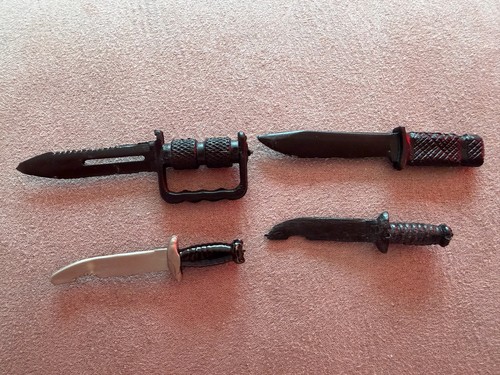 Bundle action man knives - of,