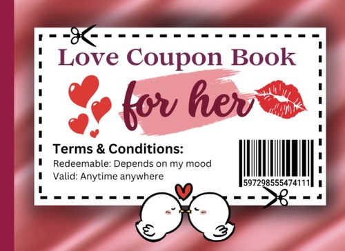 Love coupon book for her - love,