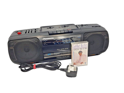 Panasonic fs420 boombox - panasonic, rx-fs420