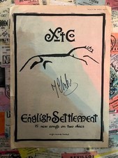 XTC - SIGNED Original SOUNDS Full Page Advert - ENGLISH SETTLEMENT ALBUM 1982