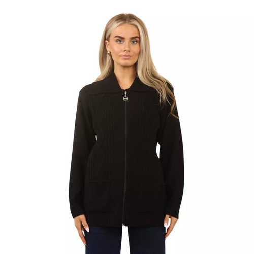 Womens zip cardigan ladies - zip,