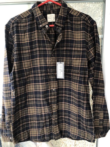 Bnwt bushed cotton khaki - bnwt, m&s