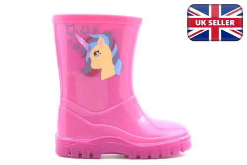 Girls waterproof wellington - girls,