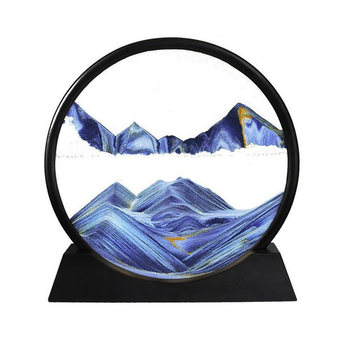 Moving sand art picture - sand,