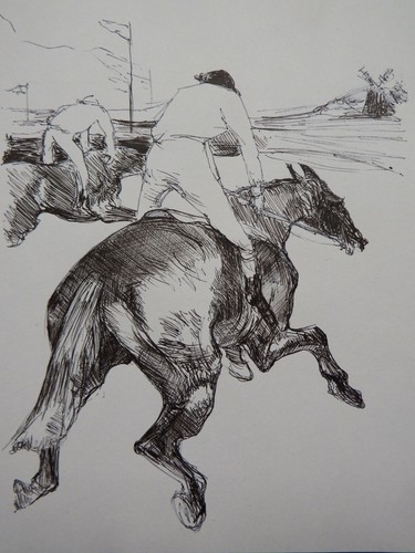 Toulouse lautrec drawing - toulouse-lautrec,