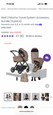 silver cross reef 2 pram