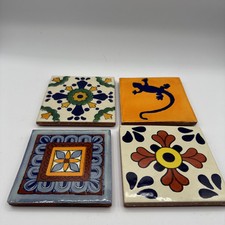 NEW Set of 4 Mexican Talavera
