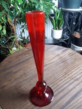 Vintage Whitefriars Red Glass