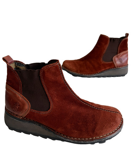Ladies fly london rust brown - fly,