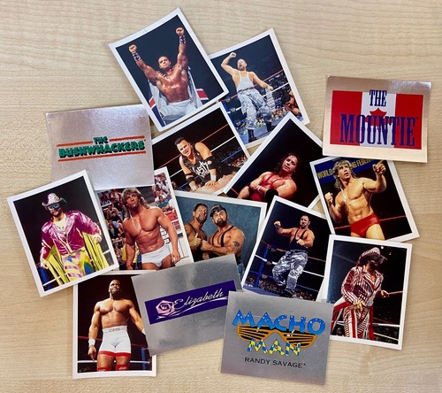 Wwf 1991 1992 - wwf, stickers