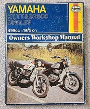 Haynes Yamaha Bikes XT, TT &