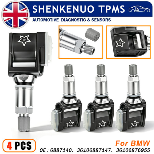 Tpms tyre pressure sensor - 4x,