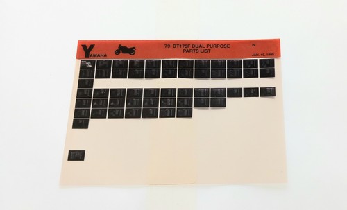 Yamaha enduro 175 parts - dt,