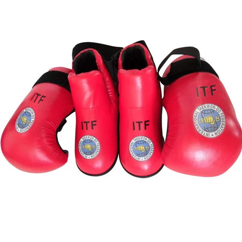 Taekwondo red blue itf - red/blue,