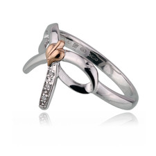 Clogau Silver Ring Size N