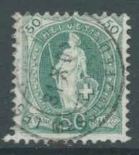 SWITZERLAND 1901-3 - SG159 50c